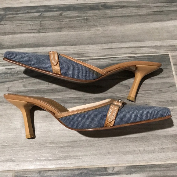 European Made Slip on Heels - Picture 3 of 6